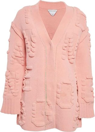 Bottega Veneta Getextureerd vest - Roze