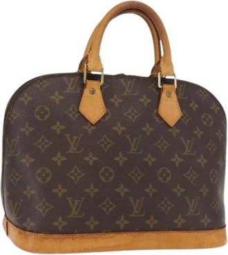 Louis Vuitton Pre-owned Handbags, female, Brown, Size: ONE SIZE Pre-owned Vintage Handbag