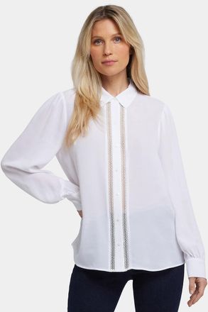 NYDJ Tiffany Blouse | Optisch Wit