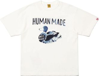 Human Made Ningen-sei Capsule Duck Graphic T-shirt White HM25TE022