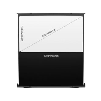 OEM Pantalla De Proyector, Dise&ntilde;o Port&aacute;til, Excelente Calidad De Imagen, 177 X 99,5 Cm