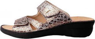Helle Comfort Womens Aura Slide Sandals In Rivia Bronze
