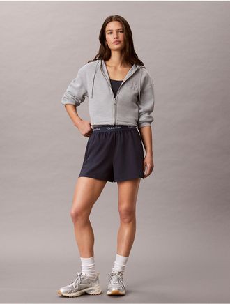 Calvin Klein Calvin Klein Womens Icon Sport Woven Shorts - Blue - XL
