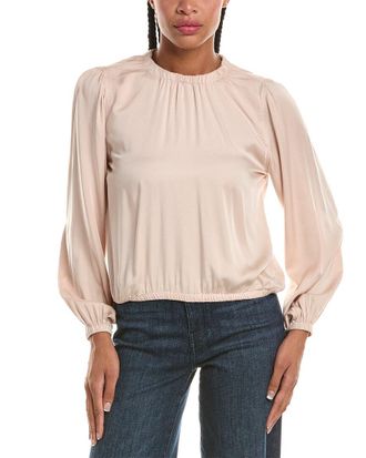 Bella Dahl Elastic Shirred Top