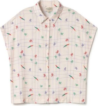 Twothirds Hurissalo Bluse f&uuml;r Damen | wei&szlig;