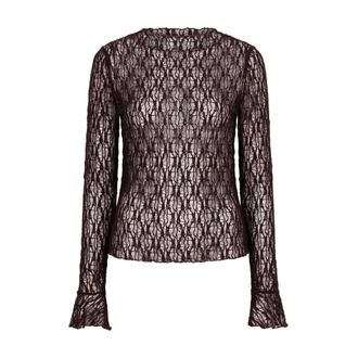Ibana Taola Top - Dames - Blouses & Shirts - Paars - Maat: L Nylon