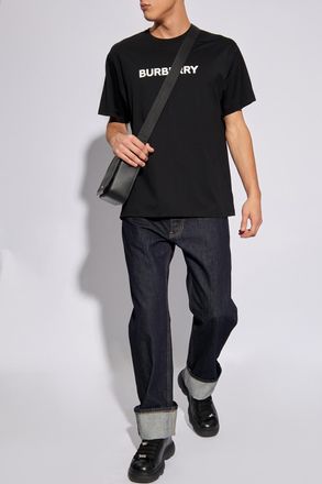 Burberry Printed T-shirt, Mens, Black
