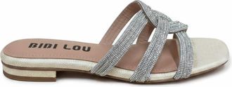 Bibi Lou Womens Bavaria Open Toe Sandal In Natural