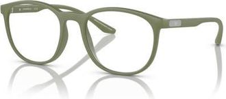 Emporio Armani 53mm Phantos optical glasses in Green at Nordstrom