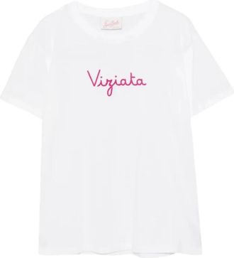 MC2 Saint Barth T-Shirts, female, White, Size: XS Emilie T-Shirt