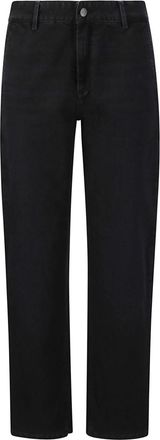 Carhartt Work in Progress W Pierce straight-leg jeans - women - Organic Cotton - 27 - Black