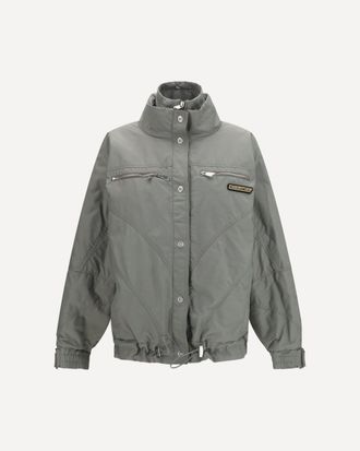 The Attico Bomber con collo alto e cerniere Woman 38