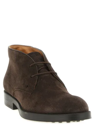 Tod's Suede Boot - Brown