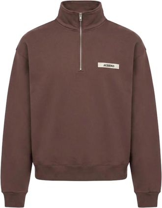 Jacquemus Hombre, Sudaderas, Marr&oacute;n, Talla: M