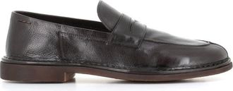 Alexander Hotto Loafers, male, Brown, Size: 8 1/2 US Dark Brown Leather Sandals