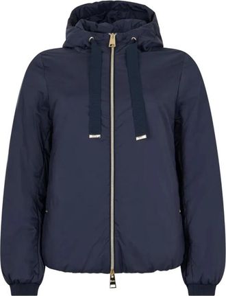 Herno Jas met capuchon en vulling - Dames - Winterjassen - Blauw - S - Jassen
