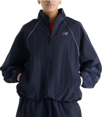 New Balance (WMNS) New Balance Newbalance Sport Legacy Jacket Asia Sizing Dark Blue WJ6113KSDNT