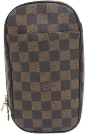 Louis Vuitton Pre-owned Cross Body Bags, female, Brown, Size: ONE SIZE Pre-owned Pochette Shoulder Bag