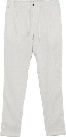 Pantaloni Torino linen trousers - Grey
