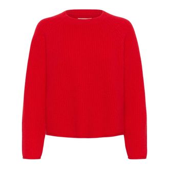 Part Two Truien - Dames - Ronde hals truien - Rood - 3XL - Truien & Vesten