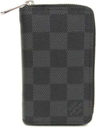Louis Vuitton Pre-owned Wallets, male, Black, Size: ONE SIZE Pre-owned Zippy coin purse N63076