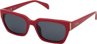 Tous Womens STOB76V-5406XX STOB76V 54 5406XX Sunglasses - Red - One Size