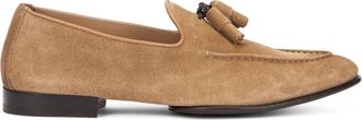 Doucal's Su&egrave;de Loafers - Heren - Loafers - Beige - 40 EU - Su&egrave;de - Schoenen
