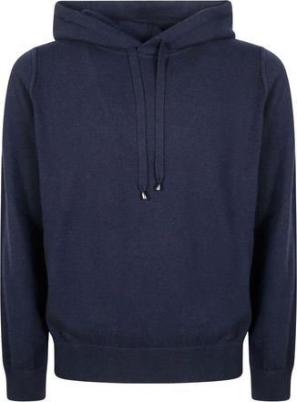 FILIPPO DE LAURENTIIS GC Lana Cachemire 90/10 Finezza 7 - - Sweatshirts & Hoodies - Uomo - Blu - L