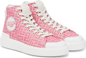 Balmain x Barbie B Court Monogram Sneakers Size 38