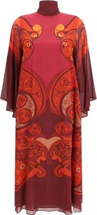 La DoubleJ Magnifico Midi Dress - Dresses - Mujer - Rojo - S