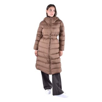 Max Mara Jacks - Dames - Mantels - Bruin - Maat: S Poliester