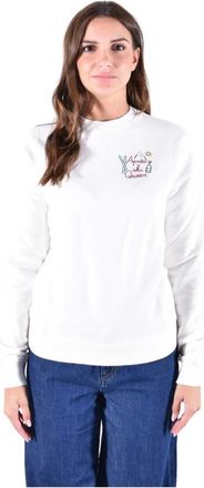MC2 Saint Barth Apr&egrave;s Ski Queen Katoenen Sweatshirt - Dames - Sweatshirts - Wit - M - Katoen - Hoodies & sweatvesten