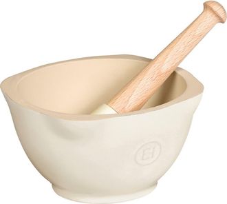 Emile Henry Made In France Mortar and Pestle in Clay at Nordstrom