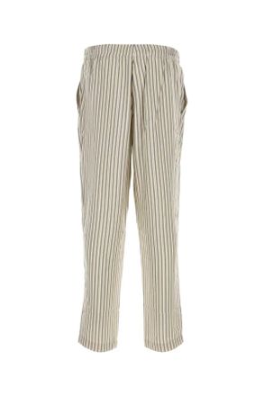 Le Kasha Mens Darvi Trousers Blue Silk