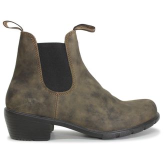 Blundstone 1677 Nubuck Womens Ankle Boots - Rustic Brown - Size:UK 7.5