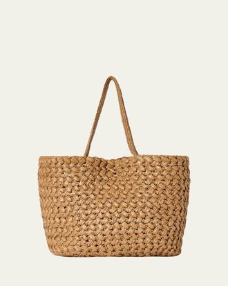 The Row Nuance Hobo Bag in Viscose Raffia