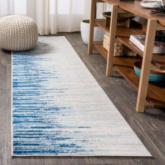 Jonathan Y Designs Linear Modern Half-Stripe Area Rug