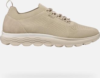 Geox Scarpe Spherica Uomo Beige/beige