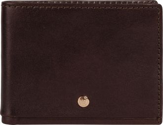 Bugatti Geldb&ouml;rse BUGATTI NEAPLES, Herren, braun, Leder, leicht gl&auml;nzend, unifarben, Kleinlederwaren Geldb&ouml;rse, echt Leder