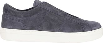 Hogan Blue H668 Slip-On Suede Leather Loafers