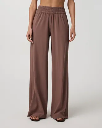 Vuori Clothing Villa Wideleg Pants | Sable | XS, Size Extra Small