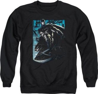 Gildan Batman Knight Falls In Gotham Adult Crewneck Sweatshirt