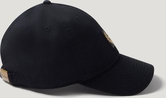 Belstaff Phoenix Logo Cap Unisexs Cotton Navy Size One Size