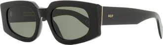 Retro Superfuture Tetra Cat-Eye Acetate Sunglasses - Black