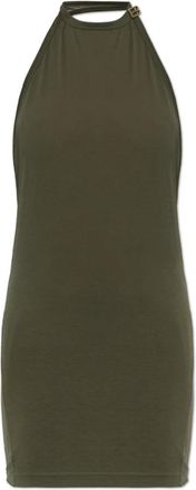 Balenciaga Tops, Dames, Groen, M, Katoen, Off-shoulder Top