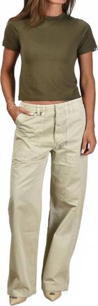 A Gold E Womens Yuna Wide Leg Pants In Pumrice