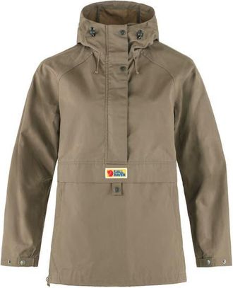 Fj&auml;llr&auml;ven Vardag Anorak Jacket in Suede Brown at Nordstrom, Size Small