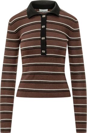 Ganni Mujer, Camisetas, Multicolor, Talla: XS
