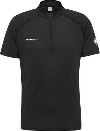 Mammut Ducan Fl 1/2-Zip T-Shirt - Mens in Black at Nordstrom, Size X-Large