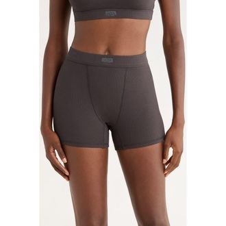 UGG Alexiah Rib Lounge Boy Shorts in Ink at Nordstrom Rack, Size X-Large